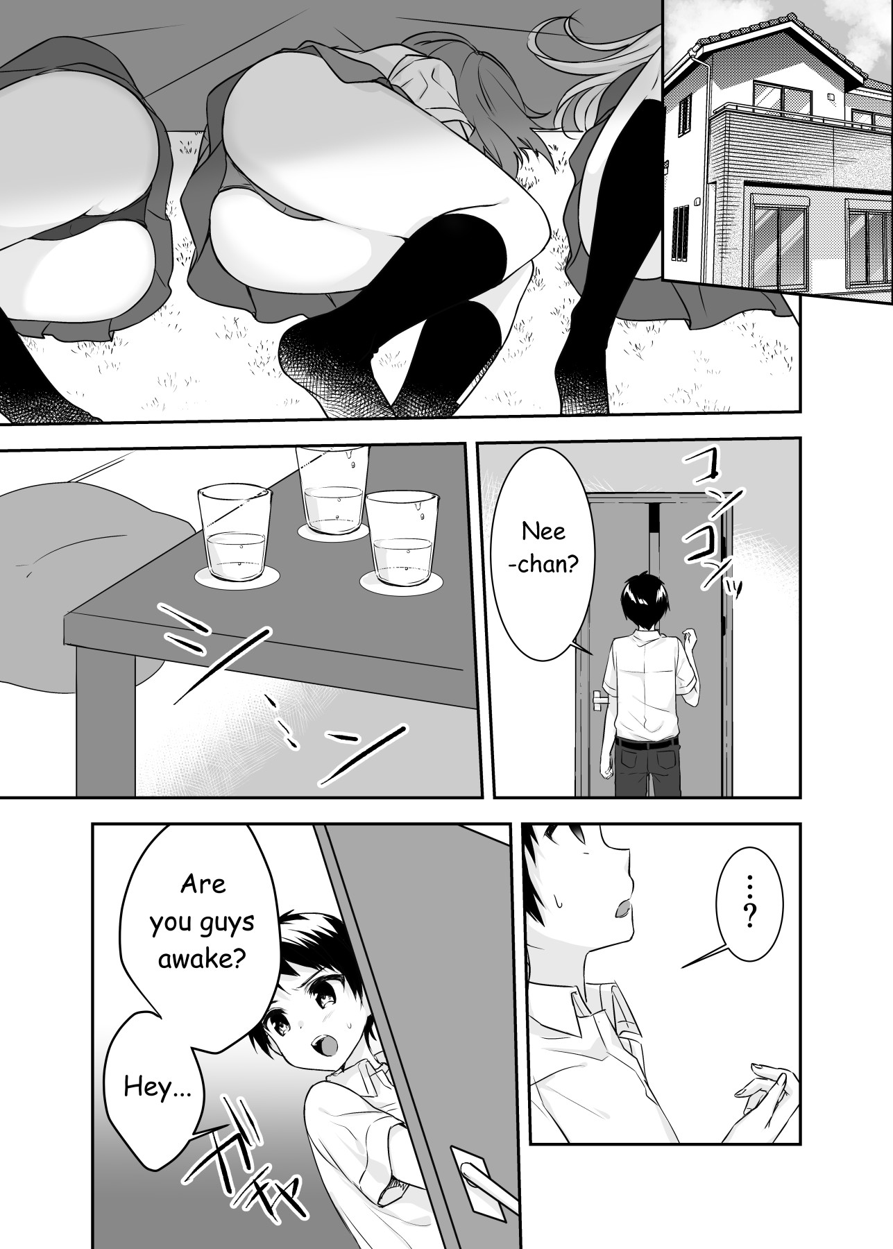 Hentai Manga Comic-The Tables Were Turned When I Tried to Rape my Sister and Her Friends While They Were Asleep-Read-3